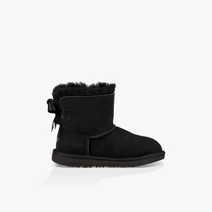 Ugg Mini Bailey Bow II Kids Classic Boots Black (3946QBIML)